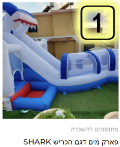 פארק מים דגם הכריש
