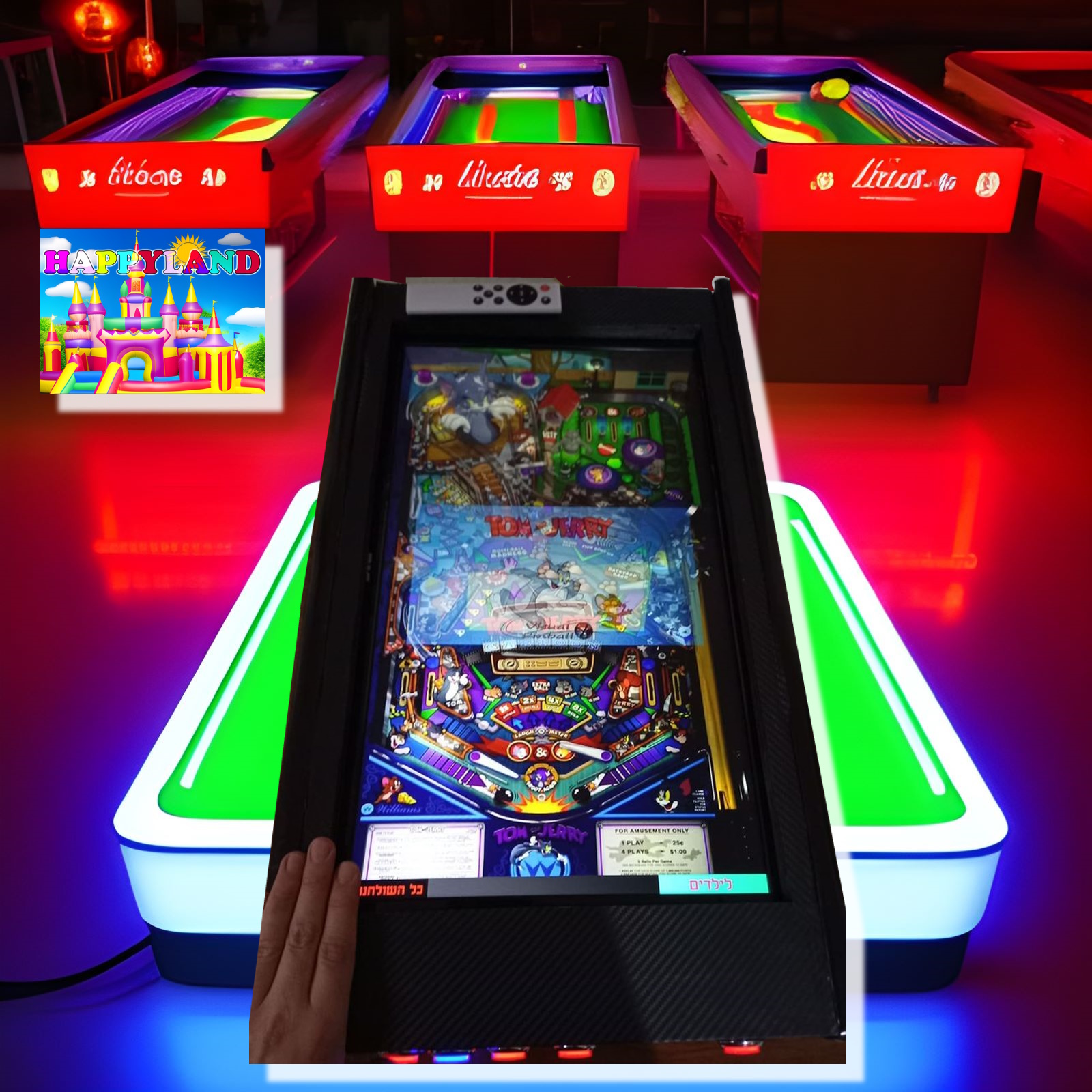 השכרת מכונת פיינבול שולחני